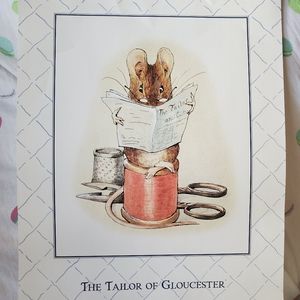 "Peter Rabbit" Tailor of Gloucester Print